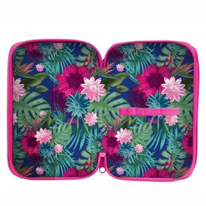 Penál Barbie květy třípatrový-8